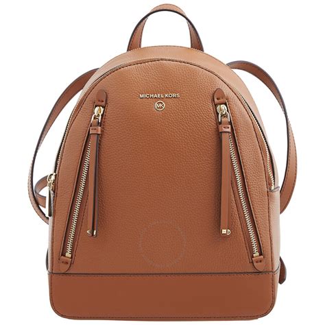 michael michael kors brooklyn medium pebbled leather backpack